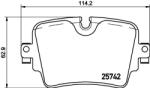 BREMBO Set placute frana BREMBO P 36 033 (P 36 033)