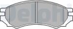 DELPHI Set placute frana DELPHI LP670 (LP670)
