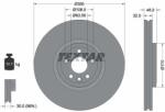 TEXTAR Disc frana TEXTAR 92308105 (92308105)