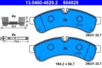 ATE Set placute frana ATE 13.0460-4829.2 (13.0460-4829.2)