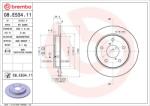 BREMBO Disc frana BREMBO 08. E534.11 (08.E534.11)