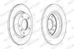 FERODO Disc frana FERODO DDF1651C (DDF1651C)
