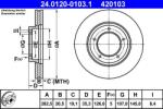 ATE Disc frana fata Porsche 911, 924 ATE 24.0120-0103.1 (24.0120-0103.1)
