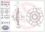 BREMBO Disc frana BREMBO 09.6728. 75 (09.6728.75)