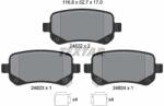 TEXTAR Set placute frana TEXTAR 2482201 (2482201)