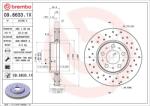 BREMBO Disc frana BREMBO 09.8633. 1X (09.8633.1X)