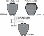 TEXTAR Set placute frana TEXTAR 2311901 (2311901)