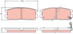 TRW Set placute frana TRW GDB2452 (GDB2452)