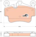 TRW Set placute frana TRW GDB1836 (GDB1836)