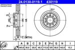 ATE Disc frana ATE 24.0130-0119.1 (24.0130-0119.1) - fixbox