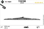 SWF Lamela stergator SWF 116198 (116198)