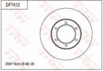 TRW Disc frana TRW DF7412 (DF7412) - fixbox
