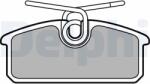 DELPHI Set placute frana DELPHI LP3150 (LP3150)
