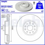 DELPHI Disc frana DELPHI BG5166C (BG5166C) - fixbox