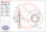 BREMBO Disc frana BREMBO 09.6967. 14 (09.6967.14)