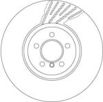 TRW Disc frana TRW DF6613S (DF6613S)