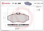 BREMBO Set placute frana BREMBO P 44 008 (P 44 008)