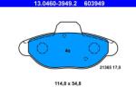 ATE Set placute frana ATE 13.0460-3949.2 (13.0460-3949.2)