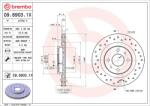 BREMBO Disc frana BREMBO 09.8903. 1X (09.8903.1X)