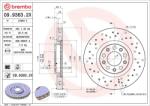 BREMBO Disc frana BREMBO 09.9363. 2X (09.9363.2X)
