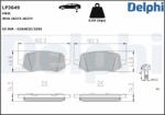 DELPHI Set placute frana DELPHI LP3649 (LP3649)