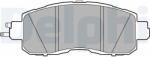 DELPHI Set placute frana DELPHI LP3251 (LP3251)