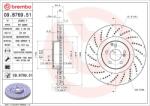 BREMBO Disc frana BREMBO 09. B769.51 (09.B769.51)
