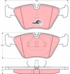TRW Set placute frana TRW GDB1064 (GDB1064)