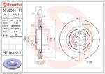 BREMBO Disc frana BREMBO 09. E531.11 (09.E531.11)