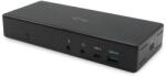 i-tec USB-C Quattro 4x Display Dokkoló Állomás 2x DP 2x HDMI LAN Audio Power Delivery 85 W - Stacja dokująca (C31QUATTRODOCKPD)