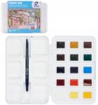 Van Gogh Akvarell készlet 12+3db Talens Van Gogh félkocka ecset ajándék 15db