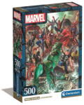 Clementoni Marvel karakterek 500 db-os (35546)