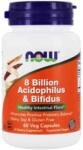 NOW 8 Billion Acidophilus Bifidus 60 comprimate