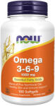 NOW Omega 3-6-9 1000 mg 100 comprimate