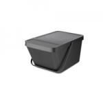 Brabantia Szemetes szelektív gyűjtéshez Brabantia Sort&Go egymásra rakható 20L, szürke 1006310 (1006310)