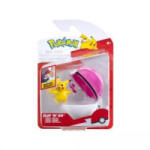 Jazwares Pokémon: Clip 'N Go figuracsomag - Pikachu Love Ball (PKW3638) - aqua