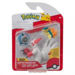 Jazwares Pokémon: 3 db-os figura csomag - Poliwag, Cyndaqui, Zangoose (PKW4085) - aqua