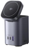 UGREEN Asztali gyorstöltő 2in1 UGREEN X555 USB + 2x USB-C, 65W, GaN (55321) - scom