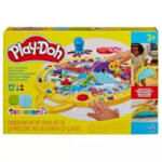 Hasbro Play-Doh: Fold N Go hordozható játszószőnyeg és gyurmakészlet (F9143) - aqua