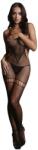  Net High Neck Bodystocking
