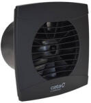 CATA UC-12 Timer fekete ventilátor utószellőztető funkcióval, pillangószeleppel (01302000) - olmo
