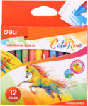 Deli Creioane cerate Deli DLEC20800, 12 culori (DLEC20800)