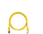NIKOMAX Essential Series S/FTP Cat6a RJ45 Patch Kábel 10 m - Sárga