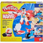 Hasbro Play-Doh: Amerika kapitány Moto-Slicer motorral (G0555) - aqua