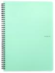 KARTON P+P Caiet spiralat cu linii PASTELINI A/4 60 pagini verde 8-068 (8-068)