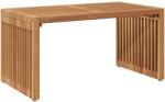 vidaXL Странична масичка за градина Кафяво 70 x 37, 5 x 35, 5 см (42006354)