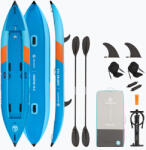 HAJDU Caiac gonflabil 2-persoane AQUASTIC Cortez 13'5" 410 cm albastru