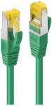 Lindy 47648 S/FTP CAT6a RJ45 Patch Kábel 2 m - Zöld