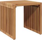 vidaXL Странична масичка за градина Кафяво 45 x 45, 5 x 45, 5 см (42006352)