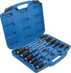 BGS technic Csavarhúzó készlet üthető 12 db-os lapos+kereszt -1/4" belső négyszög- BGS (9-7896)